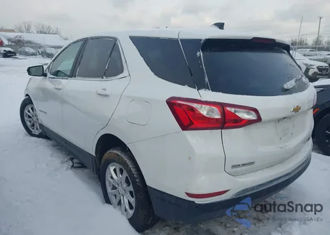 2021 Chevrolet Equinox Fwd Lt из США, поврежденный, VIN 3GNAXKEV1MS169563